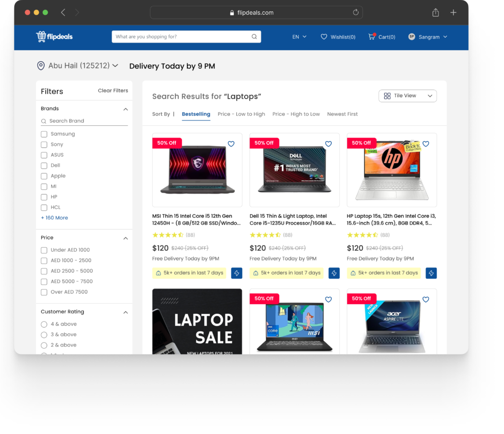 Browser View